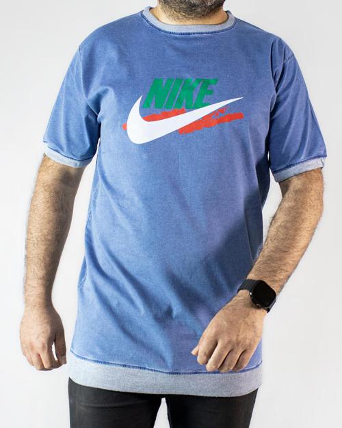 تیشرت مردانه آستین کوتاه لی آبی Nike مدل 1563